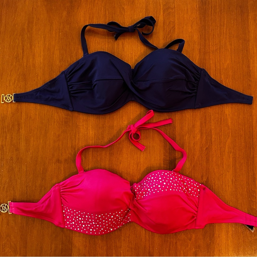 Bundle of Victoria’s secret bikini top 👙 34 DD